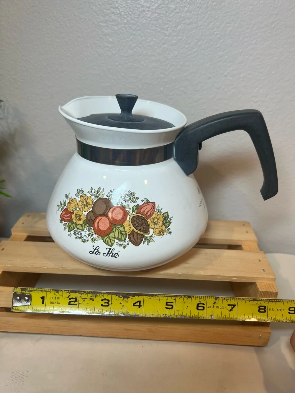 Corning Ware “Spice of Life” Vintage 6-Cup Teapot | P-104 | Collectible | EUC